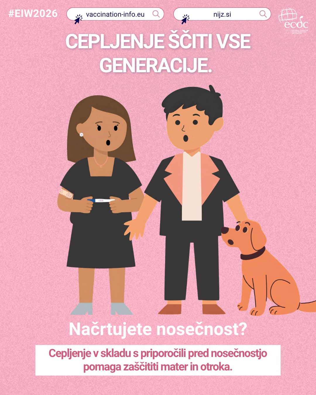 Cepljenje ščiti vse generacije